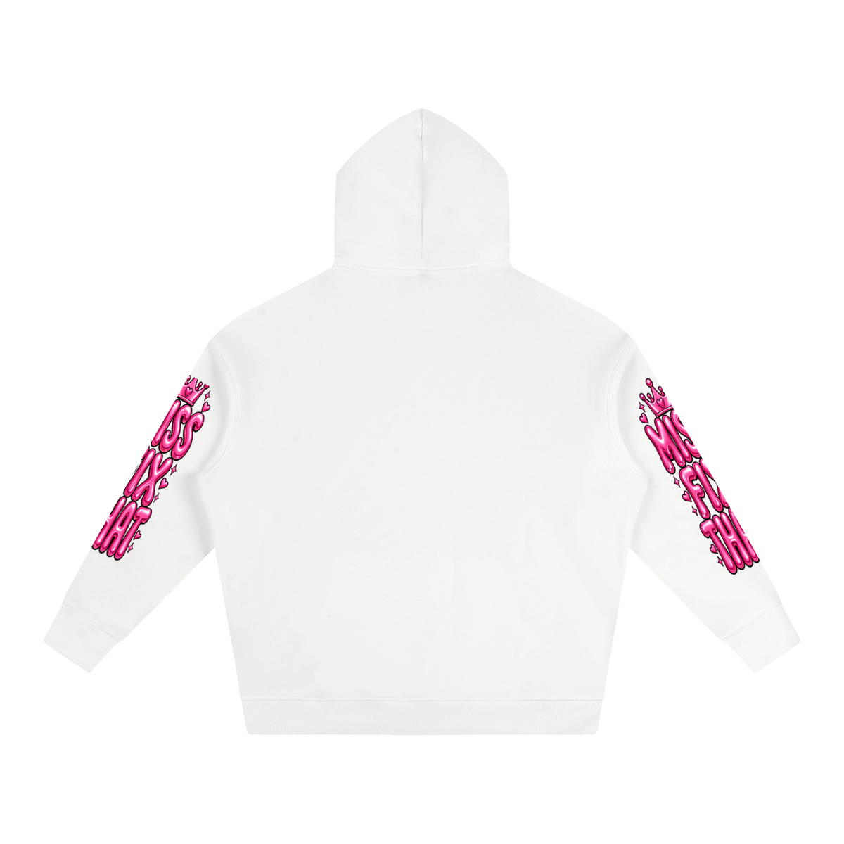 D3hundred Miss Fix That Oversized Fleece Hoodie