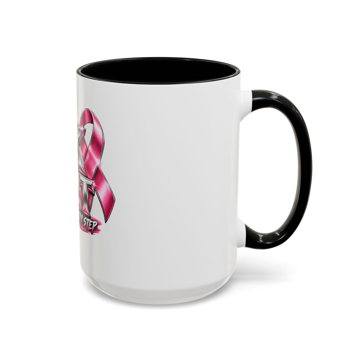 D3hundred FIX THAT Pink Ribbon Coffee Mug — 11 oz & 15 oz