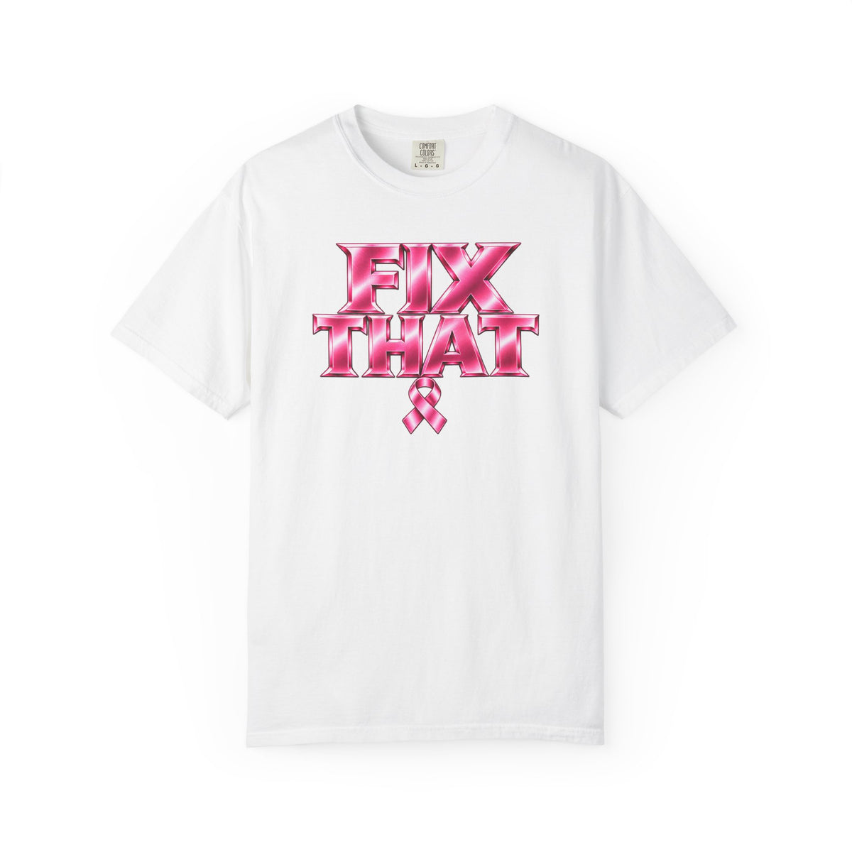 D3hundred FIX THAT Pink Ribbon T-Shirt