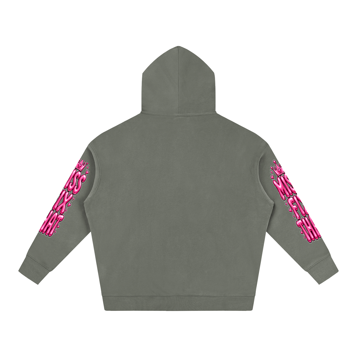 D3hundred Miss Fix That Oversized Fleece Hoodie