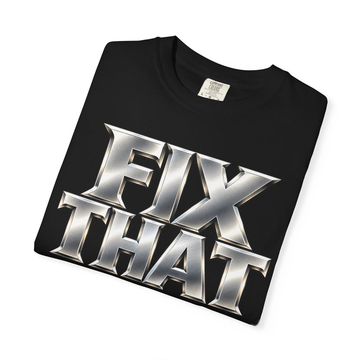 D3hundred FIX THAT Chrome T-Shirt