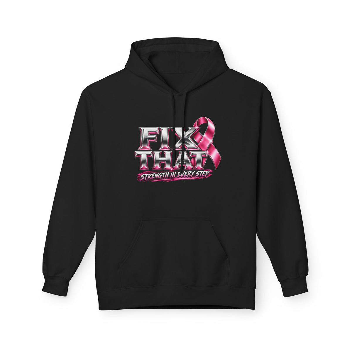 D3hundred Fix That Pink Ribbon Unisex Hoodie
