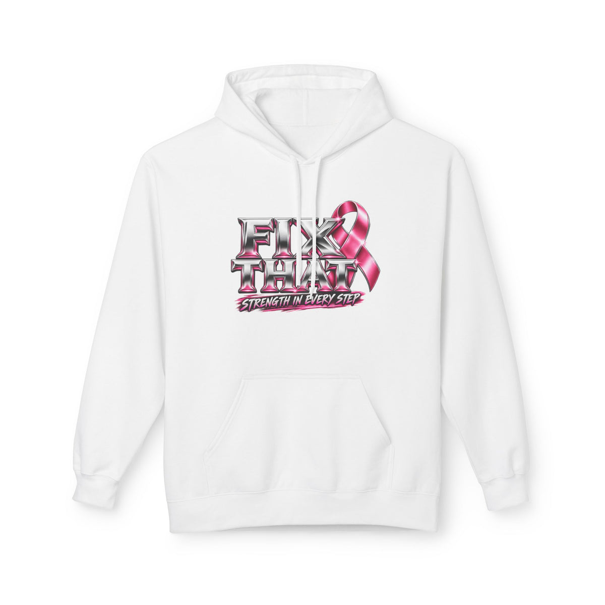 D3hundred Fix That Pink Ribbon Unisex Hoodie