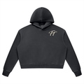 D3hundred Fix That Women’s Cropped Hoodie — Vintage Wash