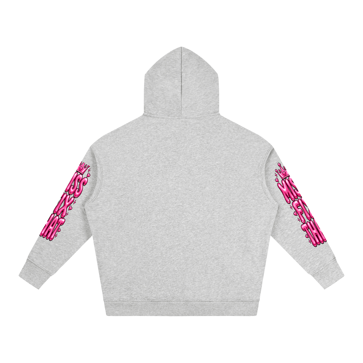 D3hundred Miss Fix That Oversized Fleece Hoodie