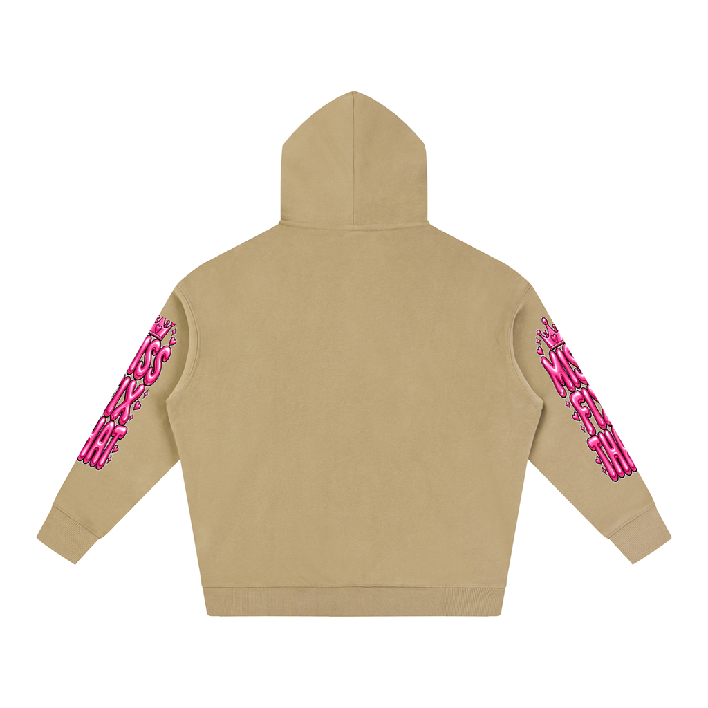 D3hundred Miss Fix That Oversized Fleece Hoodie