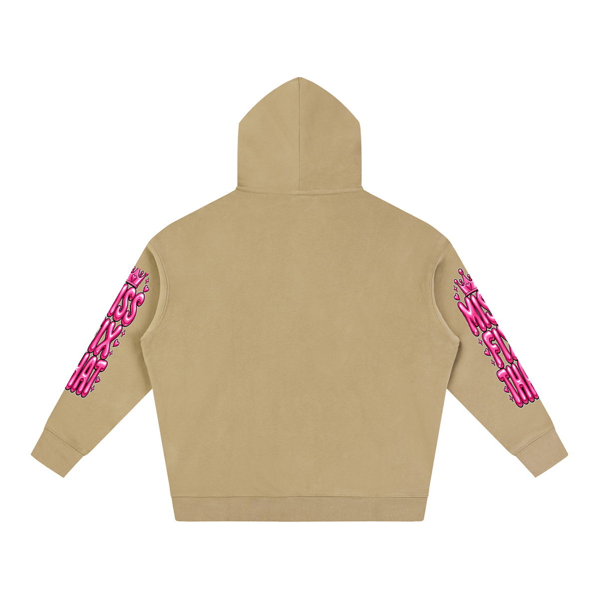 D3hundred Miss Fix That Oversized Fleece Hoodie