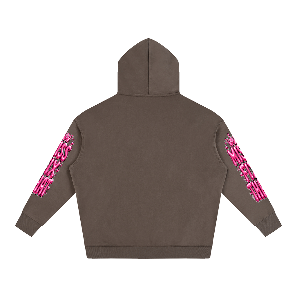 D3hundred Miss Fix That Oversized Fleece Hoodie